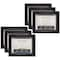 6 Pack: Mahogany &#x26; Black 11&#x22; x 14&#x22; Document Float Frame by Studio D&#xE9;cor&#xAE;